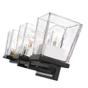 Z Lite Bleeker Street 3 Light Vanity Wall Sconce 9