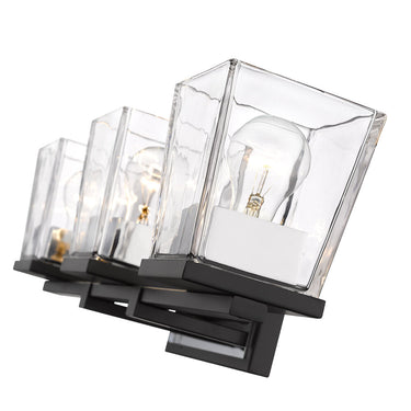 Z Lite Bleeker Street 3 Light Vanity Wall Sconce 9