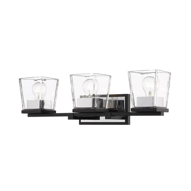 Z Lite Bleeker Street 3 Light Vanity Wall Sconce 6