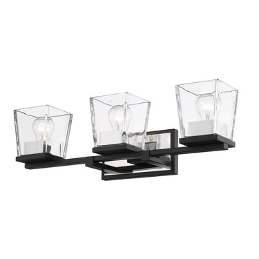 Z Lite Bleeker Street 3 Light Vanity Wall Sconce 7