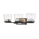 Z Lite Bleeker Street 3 Light Vanity Wall Sconce 