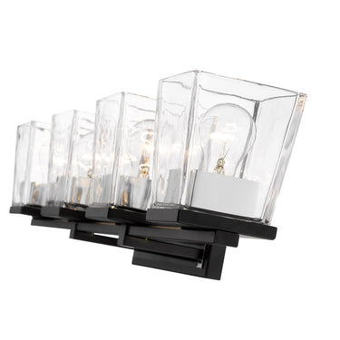 Z Lite Bleeker Street 4 Light Vanity Wall Sconce 9