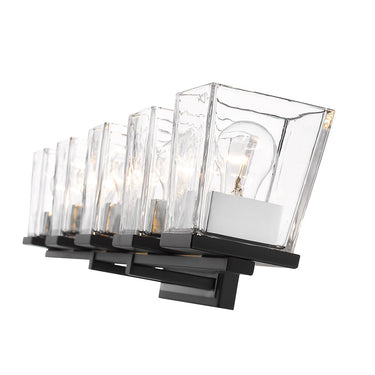 Z Lite Bleeker Street 5 Light Vanity Wall Sconce 9