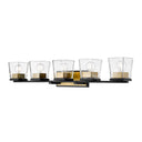 Z Lite Bleeker Street 5 Light Vanity Wall Sconce 12