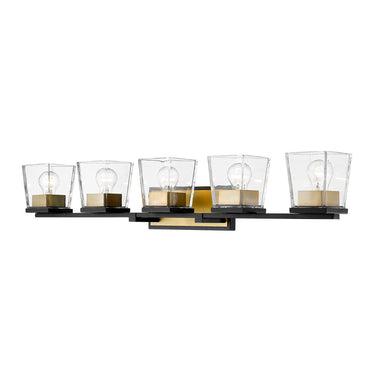 Z Lite Bleeker Street 5 Light Vanity Wall Sconce 12