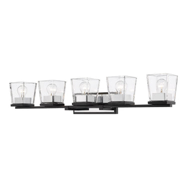 Z Lite Bleeker Street 5 Light Vanity Wall Sconce 6