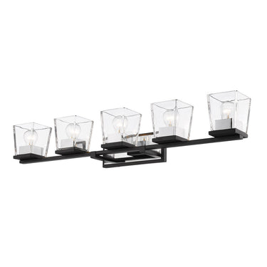 Z Lite Bleeker Street 5 Light Vanity Wall Sconce 7