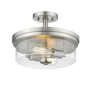 Z Lite Bohin 2 Light Semi Flush Mount 3