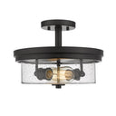 Z Lite Bohin 2 Light Semi Flush Mount 8