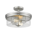 Z Lite Bohin 2 Light Semi Flush Mount 