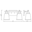 Z Lite Bohin 2 Light Vanity Wall Sconce 6