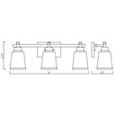 Z Lite Bohin 3 Light Vanity Wall Sconce 6