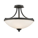 Z Lite Bordeaux 3 Light Semi Flush Mount 1
