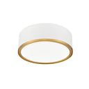 Z Lite Bradley 24W 1 Light 4" High Flush Mount 10
