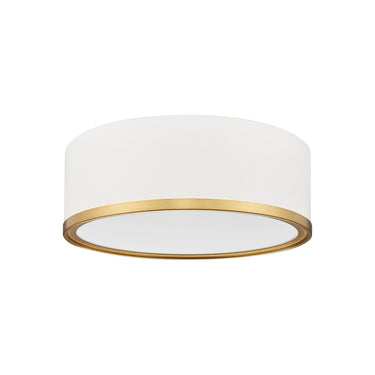 Z Lite Bradley 24W 1 Light 4" High Flush Mount 12