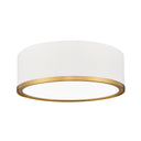 Z Lite Bradley 24W 1 Light 4" High Flush Mount 8