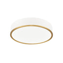 Z Lite Bradley 50W 1 Light 4" High Flush Mount 10