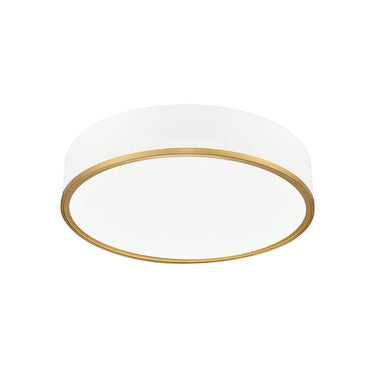 Z Lite Bradley 50W 1 Light 4" High Flush Mount 10