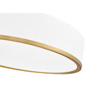 Z Lite Bradley 50W 1 Light 4" High Flush Mount 11