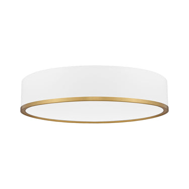 Z Lite Bradley 50W 1 Light 4" High Flush Mount 12