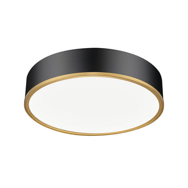 Z Lite Bradley 50W 1 Light 4" High Flush Mount 2