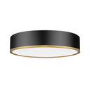 Z Lite Bradley 50W 1 Light 4" High Flush Mount 4