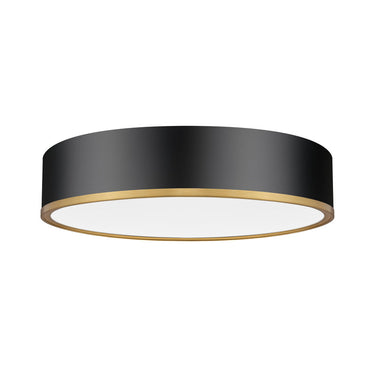 Z Lite Bradley 50W 1 Light 4" High Flush Mount 4