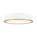 Z Lite Bradley 50W 1 Light 4" High Flush Mount 8