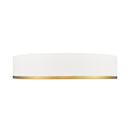 Z Lite Bradley 50W 1 Light 4" High Flush Mount 9