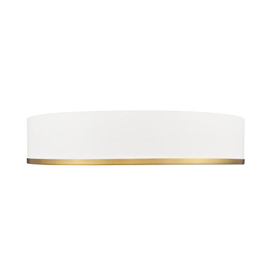 Z Lite Bradley 50W 1 Light 4" High Flush Mount 9