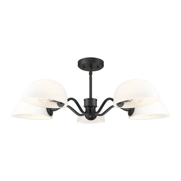 Z Lite Breton 5 Light Chandelier 9
