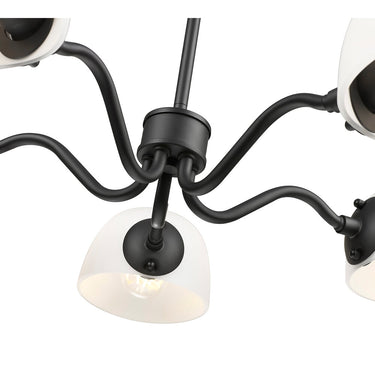 Z Lite Breton 5 Light Chandelier 10