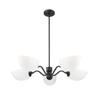 Z Lite Breton 5 Light Chandelier 11