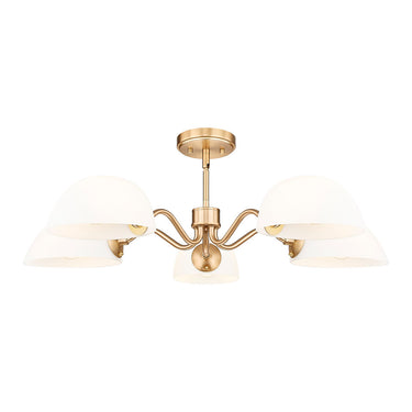 Z Lite Breton 5 Light Chandelier 16
