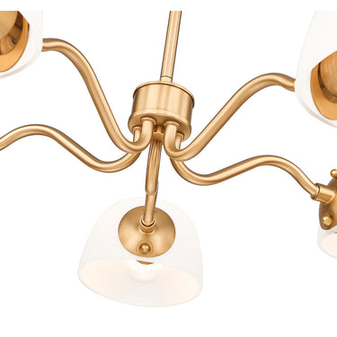 Z Lite Breton 5 Light Chandelier 17