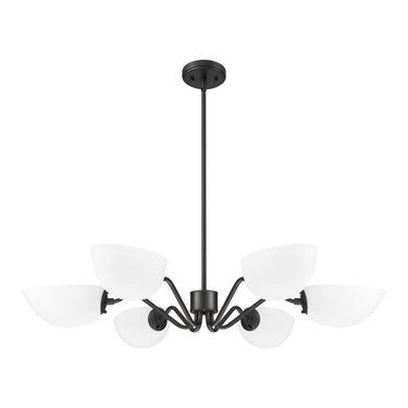Z Lite Breton 6 Light Chandelier 12