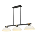 Z Lite Bronte 3 Light 8" Billiard - 1955-3MB-RB 