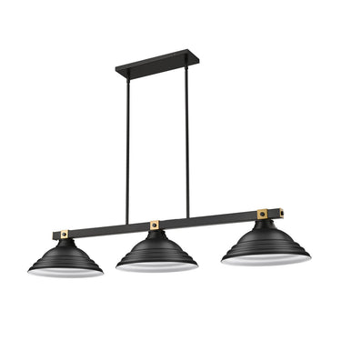 Z Lite Bronte 3 Light 8" Billiard 4