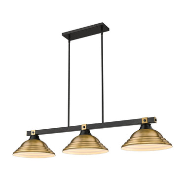 Z Lite Bronte 3 Light 8" Billiard 8