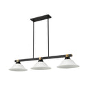 Z Lite Bronte 3 Light 8" Billiard in White Mottle Finish 4