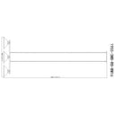 Z Lite Bronte 3 Light 8" Billiard in White Mottle Finish 7