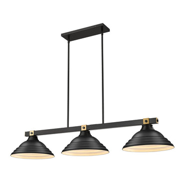 Z Lite Bronte 3 Light 8" Billiard 
