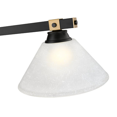 Z Lite Bronte 3 Light 9" Billiard - 1955-3MB-RB 11