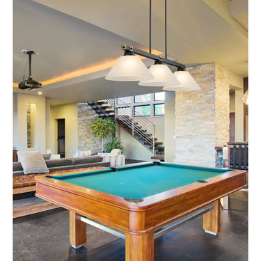 Z Lite Bronte 3 Light 9" Billiard - 1955-3MB-RB 13
