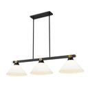 Z Lite Bronte 3 Light 9" Billiard - 1955-3MB-RB 