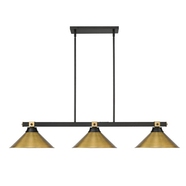 Z Lite Bronte 3 Light Billiard 1