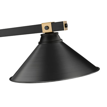 Z Lite Bronte 3 Light Billiard 11