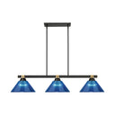 Z Lite Bronte 3 Light Billiard - 1955-3MB-RB 1