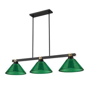 Z Lite Bronte 3 Light Billiard - 1955-3MB-RB 12