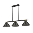 Z Lite Bronte 3 Light Billiard - 1955-3MB-RB 19